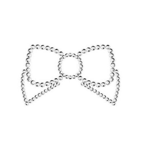 Пэстисы Bijoux Mimi Bow Silver серебристые фото 2
