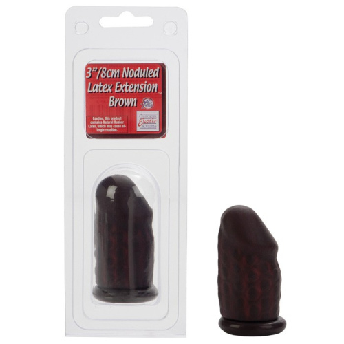 Кофейный рельефный удлинитель 3in фото 2