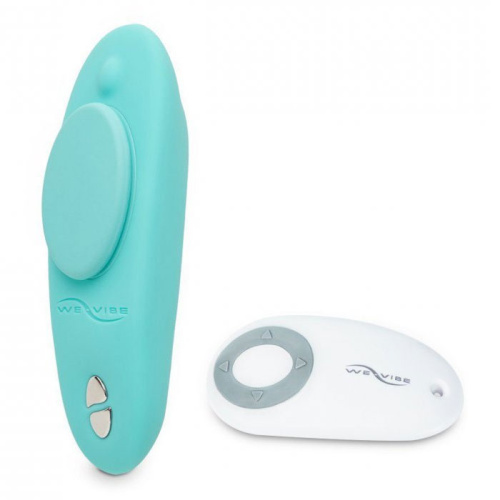 Смарт-вибростимулятор клитора We-Vibe Moxie бирюзовый фото 2