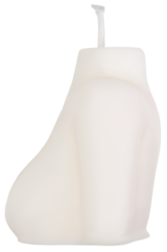 Белая свеча Женский Силуэт Pecado BDSM 49 гр фото 5