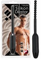 Рельефный вибротимулятор уретры Silicon Dilator Pearl
