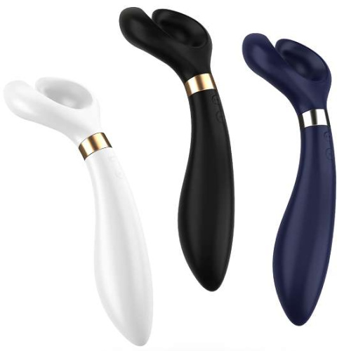 DEMO Многофункциональный вибратор Satisfyer Partner Multifun 3 Blue фото 10