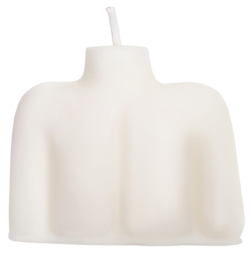 Белая свеча Женский Силуэт Pecado BDSM 49 гр фото 6