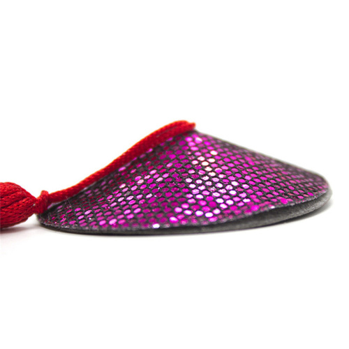 Фиолетовые пэстисы с красными кисточками фото 3