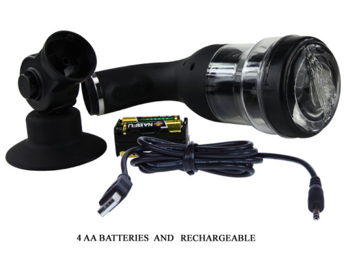 Автоматический мастурбатор с ротацией на присоске Rotation Lover фото 6