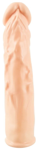 Удлиняющая насадка на пенис Silicone Extension + 2,5 см фото 4
