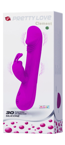 Вибратор Pretty Love Clement со стимуляцией клитора фото 9