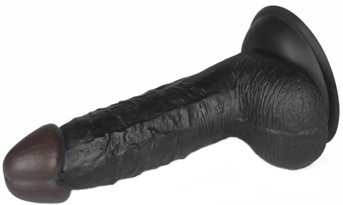 Страпон черный Easy Strapon Set 18 см фото 4