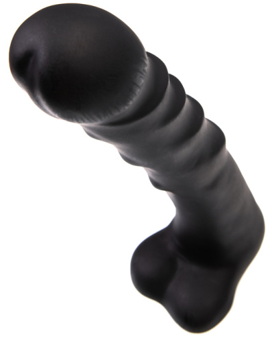 Черный фаллоимитатор-супергигант Predator Lovetoy 37 см фото 8