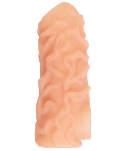 Открытая насадка с фиксацией мошонки Kokos 12 см фото 5