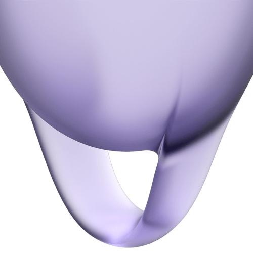 Набор менструальных чаш Satisfyer Feel Confident, лиловый фото 5