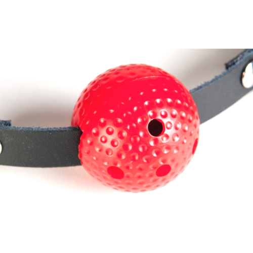 Кляп Toyfa Theatre, ABS пластик, красный фото 3