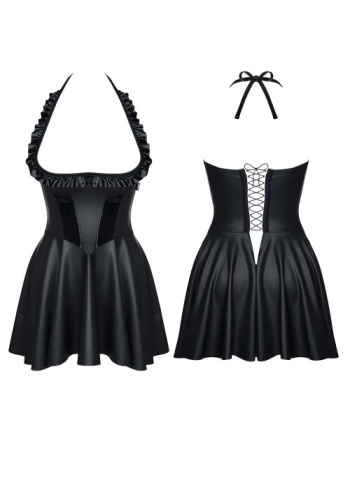 Платье с открытой грудью Jasmin черного цвета размер M фото 4