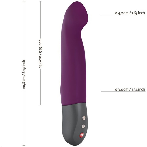 Пульсатор для точки G Fun Factory Stronic G фиолетовый фото 5