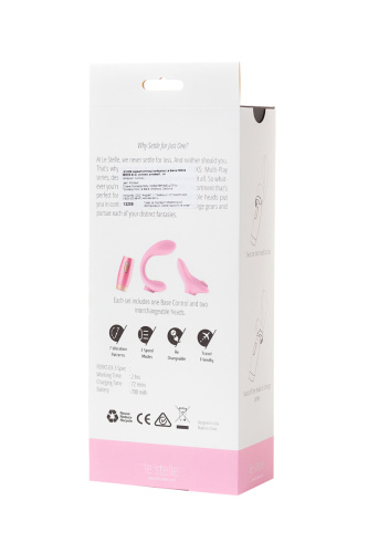 Уникальный вибратор со сменной насадкой Le Stelle Perks фото 10