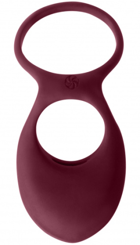 Эрекционное виброкольцо Pure Passion Daydream Wine Red фото 2