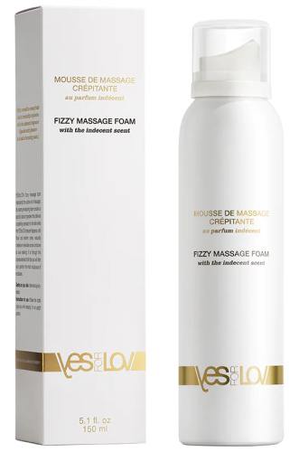 Шипучая пена для массажа YESforLOV Fizzy Massage Foam 150 мл