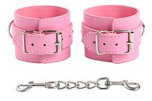 Классические розовые наручники