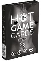 Эротические игральные карты Hot Game Cards Нуар 36 карт 18+