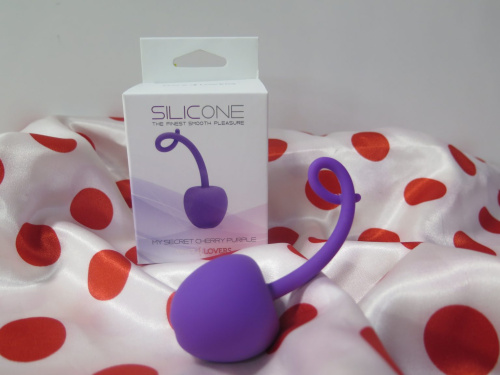 Анальный стимулятор My Secret Cherry фиолетовый фото 2
