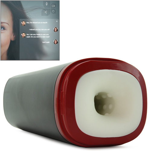 Интерактивный мастурбатор для секса на расстоянии Kiiroo Onyx Tanya Tate фото 3