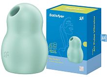 Вакуумно-волновой стимулятор с вибрацией Satisfyer Pro To Go 1 мятный