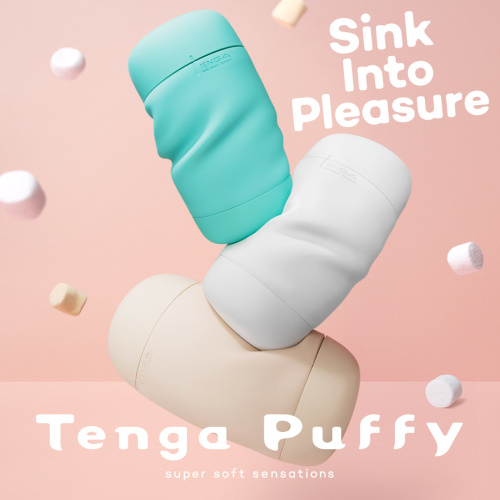 Мастурбатор Tenga Puffy Mint Green фото 7