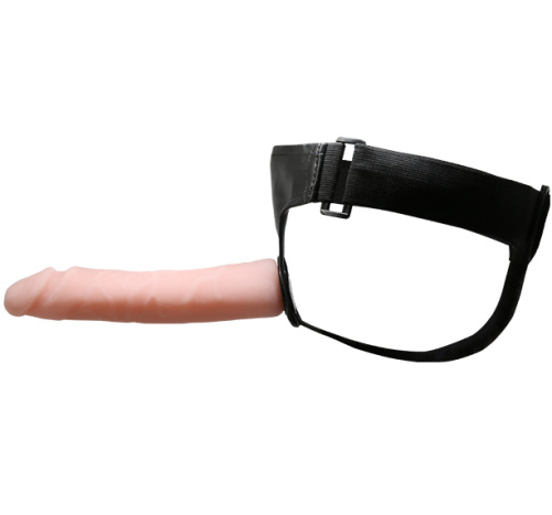 Страпон с гибким хребтом на трусиках 22 см фото 3