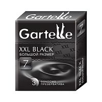 Презервативы Gartelle №7 XXL черные 3 шт
