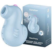 Вакуумно-волновой стимулятор клитора с вибрацией Satisfyer Sea Pony