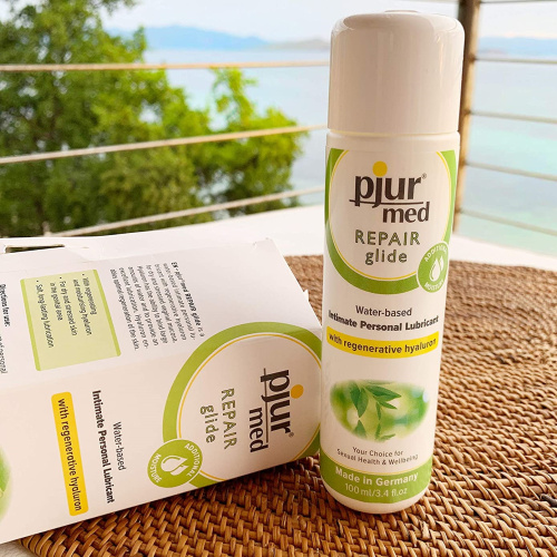 Регенерирующий лубрикант с гиалуроновой кислотой Pjur Med Repair glide 100 мл фото 4
