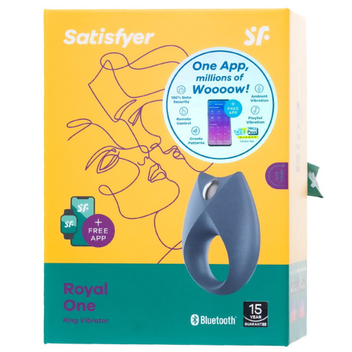 Эрекционное смарт-кольцо Satisfyer Royal One фото 11