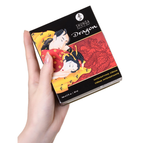 Крем для пар Shunga Dragon с эффектом ледяного огня, 60 мл фото 2