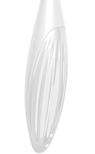 Точечный смарт-стимулятор с вибрацией Satisfyer Twirling Joy белый фото 6