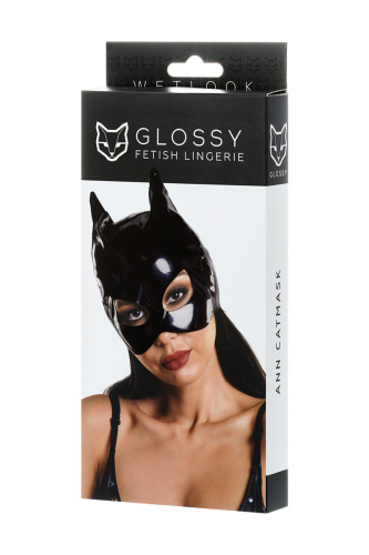 Глянцевая маска женщины-кошки Glossy Ann из материала Wetlook фото 3