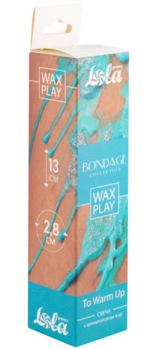 Низкотемпературная свеча для Wax Play Bondage To Warm Up 80 гр фото 6