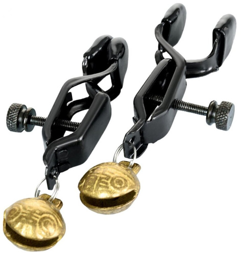 Зажимы для сосков с колокольчиками Theatre фото 2