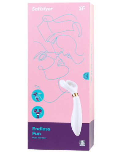 Многофункциональный вибратор Satisfyer Endless Fun белый фото 14