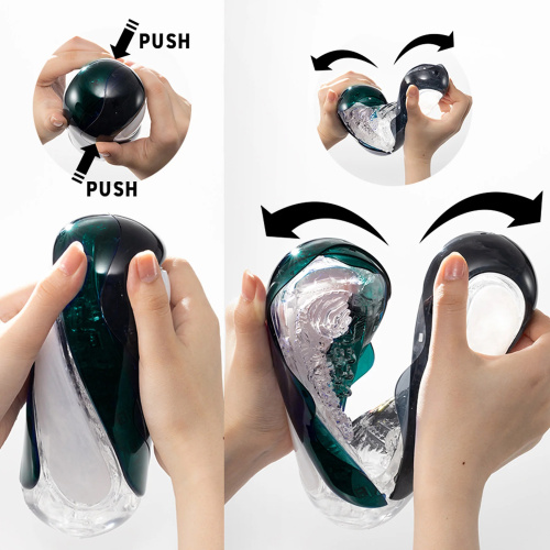 Инновационный мастурбатор Tenga Flip 360 Aurora Green фото 7