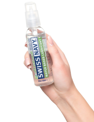 Лубрикант All Natural Swiss Navy гипоаллергенный 118 мл фото 3
