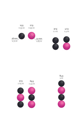 Вагинальные шарики на магнитах Geisha Balls Magnetic фото 4