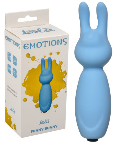 Мини-вибратор Emotions Funny Bunny Blue