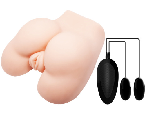 Мастурбатор Crazy Bull с вибрацией и двумя отверстиями фото 2