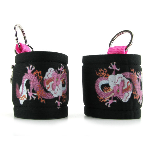 Поролоновые мягкие наручники с тату Inked фото 2