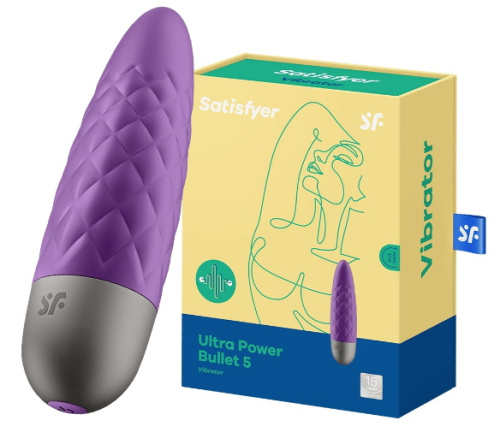 Мини вибратор Satisfyer Ultra Power Bullet 5 фиолетовый