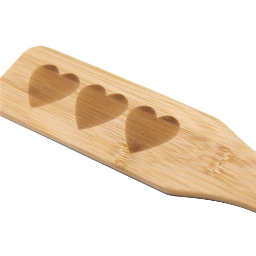 Бамбуковый пэдл с сердечками 32 см фото 2