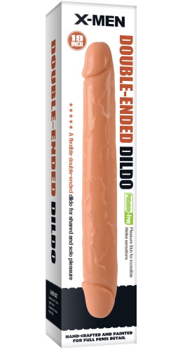 Двухголовый фаллоимитатор X-Men Double-Ended Dildo 49 см фото 3