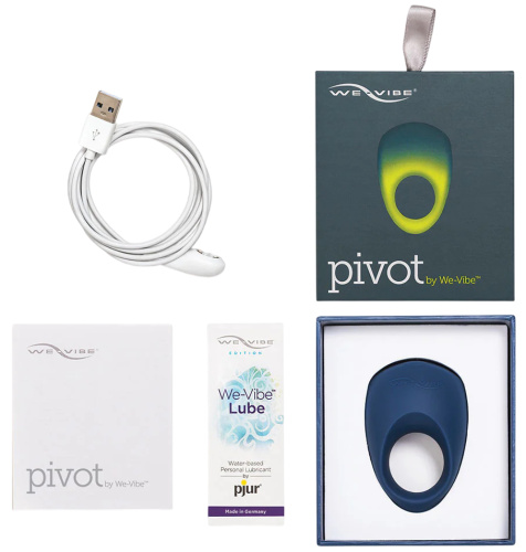 Перезаряжаемое эрекционное смарт-кольцо We-Vibe Pivot фото 9