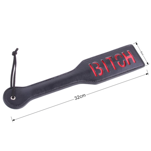 Пэдл черно-красный Bitch 32 см фото 3