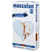Презервативы Masculan Ultra 2, особо тонкие 10 шт